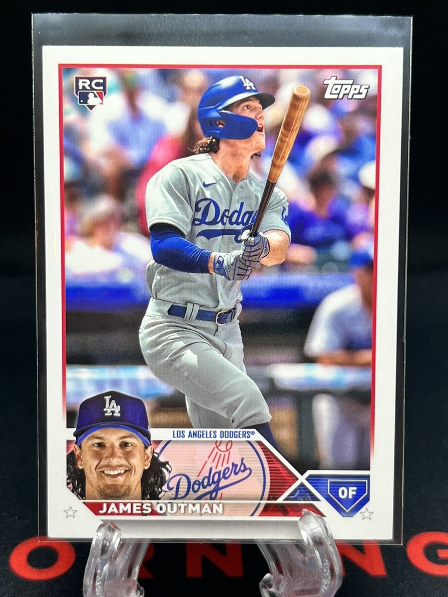 ウェア outman 2023 Topps James Outman Team Set Rookie Card #LAD-11 Los Angeles