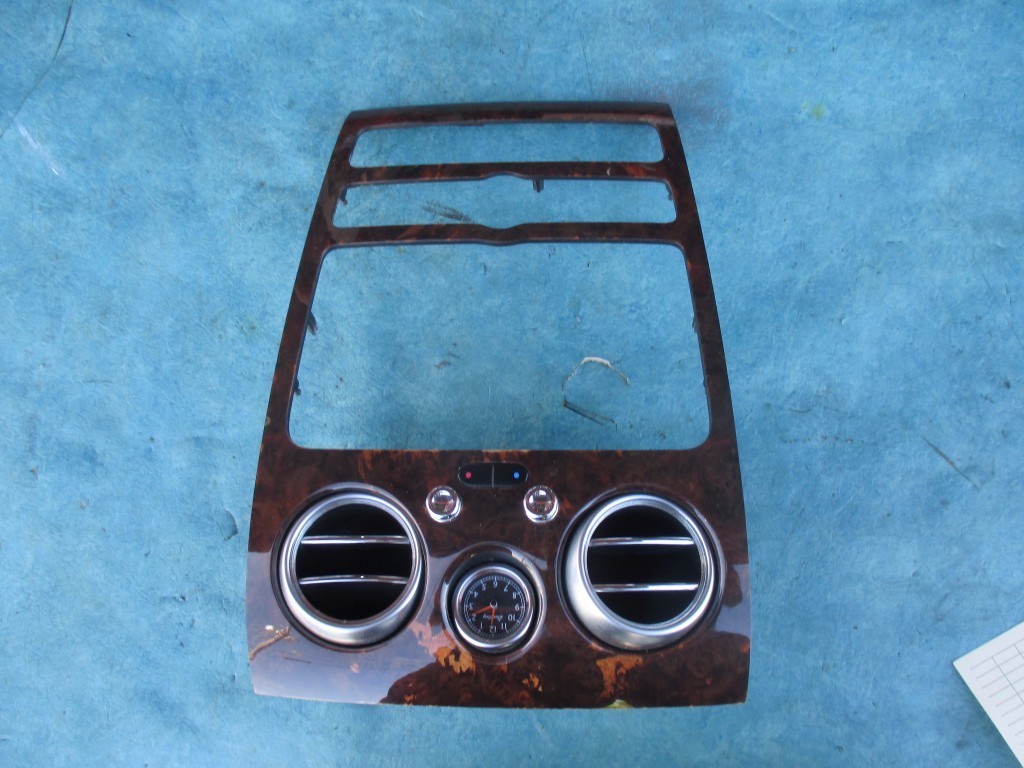 Bentley Gt Gtc Flying Spur infotainment panel radio trim 