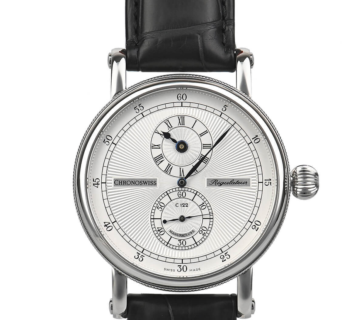 Chronoswiss Regulator Manufacture Silver Dial Men's