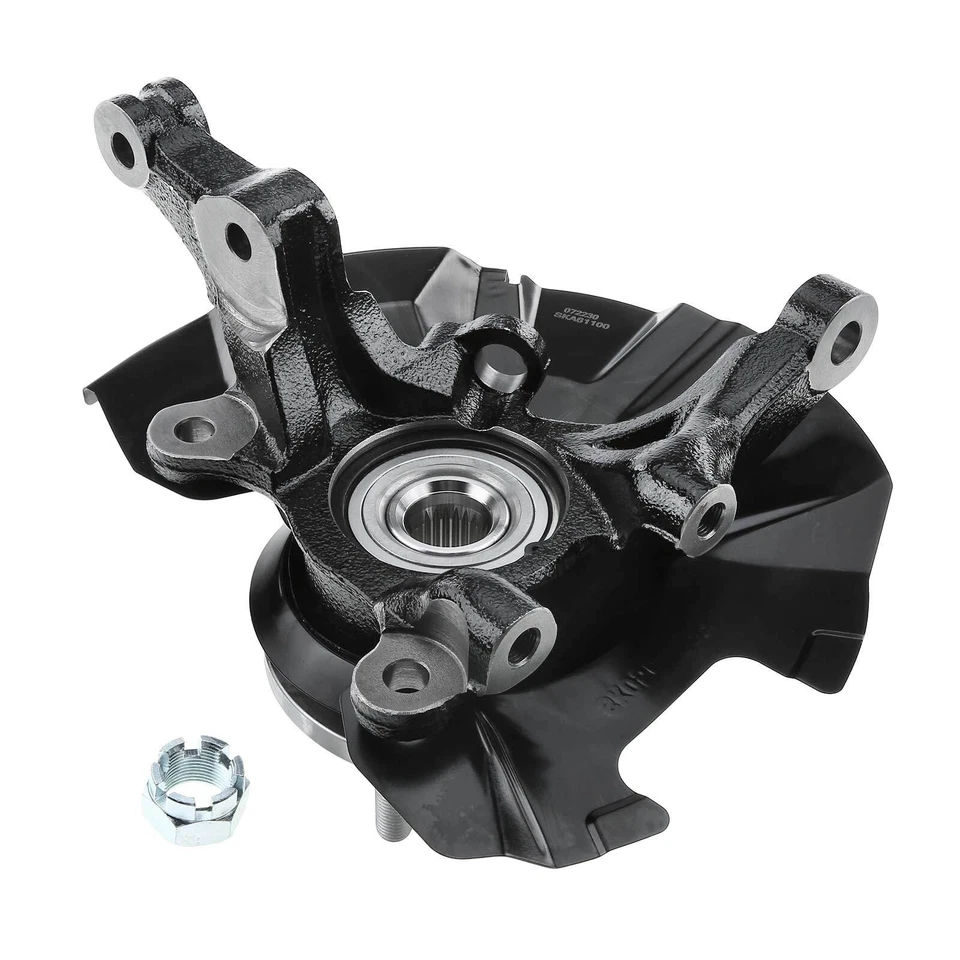 2x Conjunto de nudillo de dirección delantero derecho y derecho para Kia Rio Rio5 Hyundai Accent 06-11 Foto 2 de 4