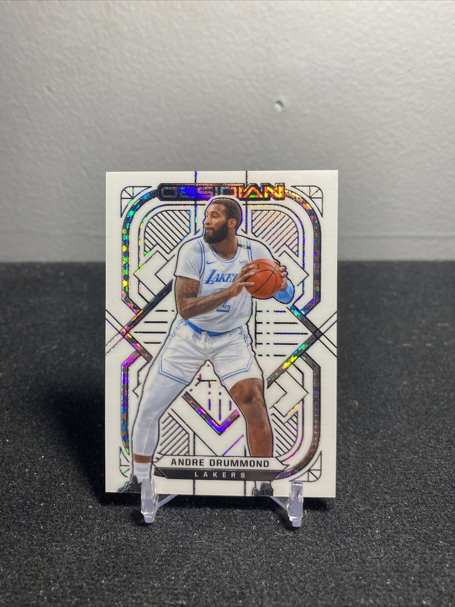 2020-21 Obsidian Andre Drummond White Pulsar Electric Etch #138