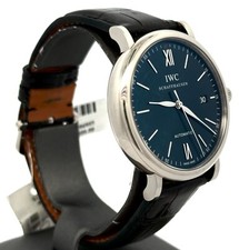 IWC Portofino Automatic Watch 40MM Blue DIAL - IW356512, S14031, Box/Papers 3