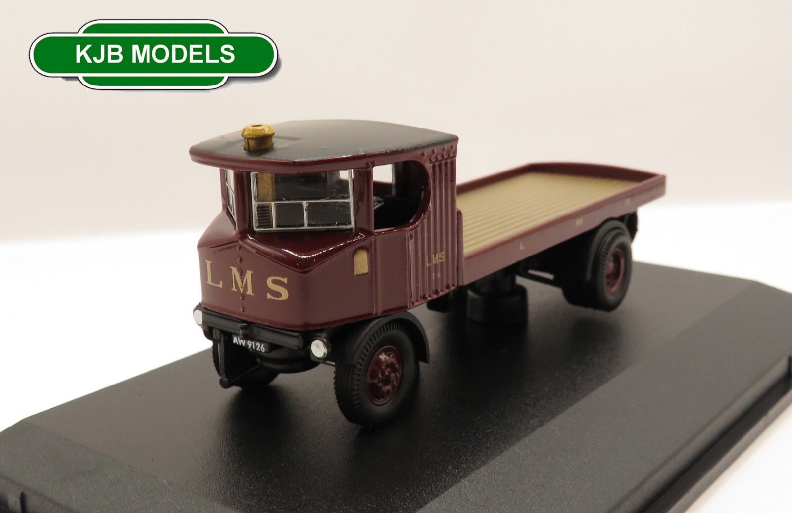 BNIB OO GAUGE Oxford 1:76 76SEN001 LMS Sentinel Flatbed Steam Lorry