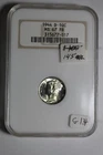 1944 D MS67 FB Mercury Dime NGC OLD Holder