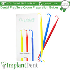 Dental PrepSure Crown Preparation Guides 3pcs Zahnmedizin Restaurationsinstru...