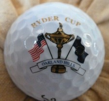 Collectible Golf Ball...2004 Ryder Cup..Oakland Hills
