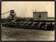 Studebaker Trucks New Metal Sign: Studebaker Certified Concrete Trucks in a Row