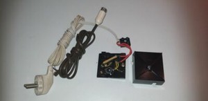 Verteiler + Kabel aus DUAL Type 1019 - Plattenspieler Ersatzteil