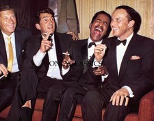 FRANK SINATRA DEAN MARTIN SAMMY DAVIS JR 11X14 PHOTO POSTER THE RAT PACK SMOKING