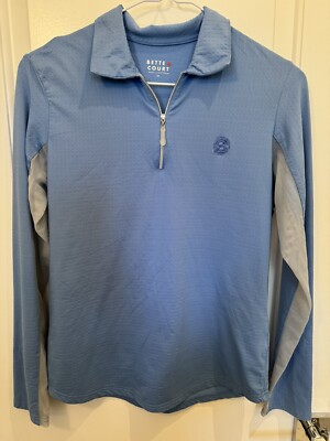Bette & Court Long Sleeve w/Underarm Mesh Panels Womens Golf Shirt Medium