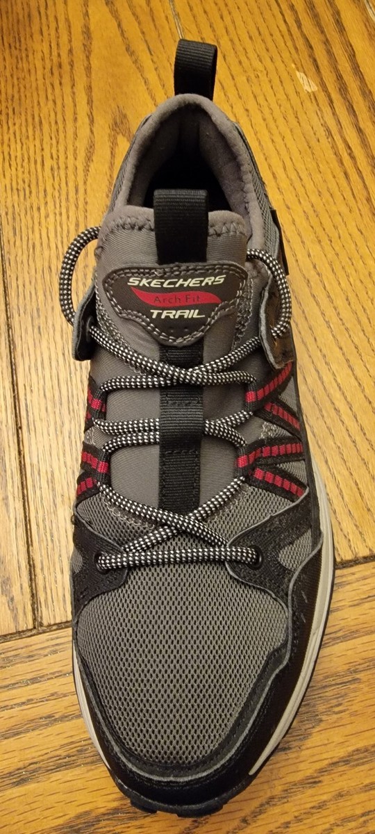 Skechers Trail Black Men Goodyear Outdoor Sneaker Arch  display picture 3