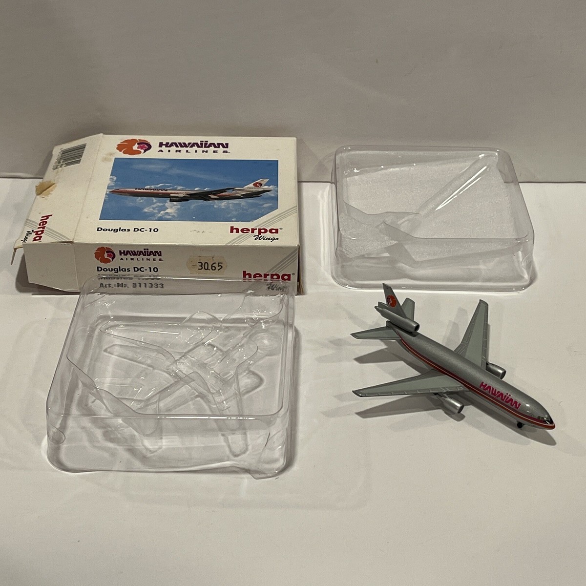 バニラエア 1/500 ダイキャストモデル 1:500 Silver Herpa Hawaiian Airlines 70 Years Anniversary