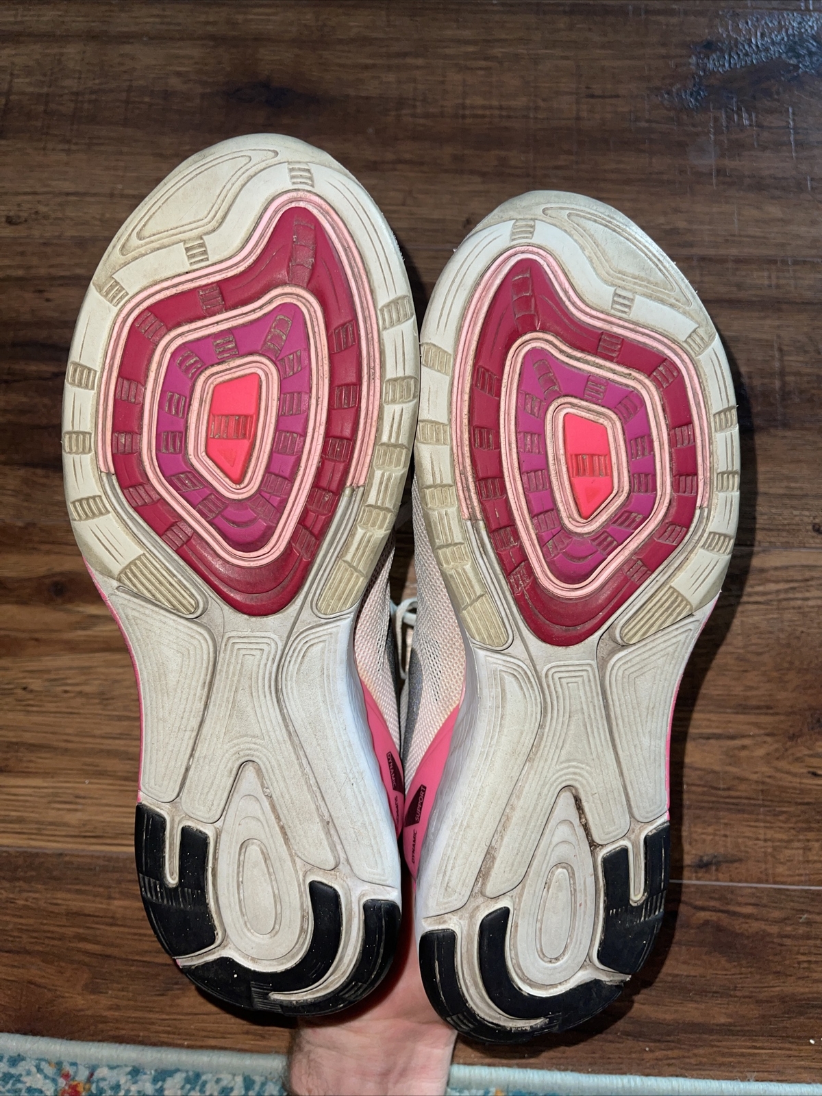 Nike Lunarglide 6 Women's Running Shoe Size 8.5 Pink 654434-106 NO INSOLES image 7