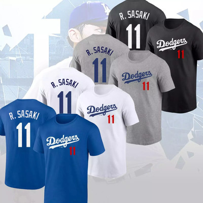 HOT NEW - Roki Sasaki #11 Los Angeles Dodgers 2025 Player Name & Number Fan Gift