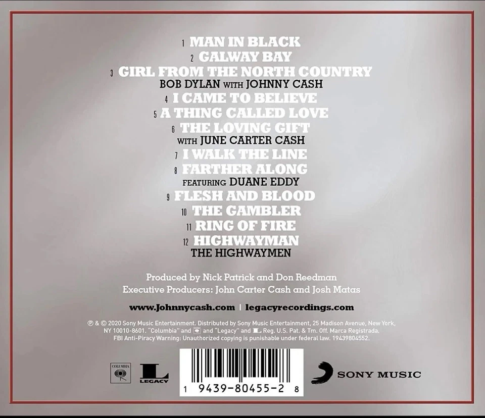 JOHNNY CASH AND THE ROYAL PHILHARMONIC ORCHESTRA (SONY/LEGACY) - Bild 2 von 2