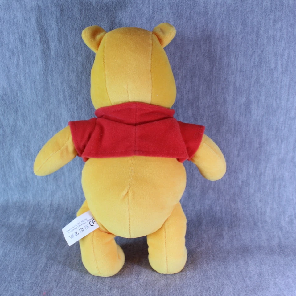 Juguete de peluche Bear Winnie The Pooh Disney 12" animal de peluche sonajero Foto 3 de 4