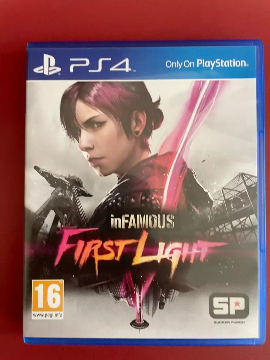 ps4 INFAMOUS FIRST LIGHT Game Playstation REGION FREE PAL UK Version PS5