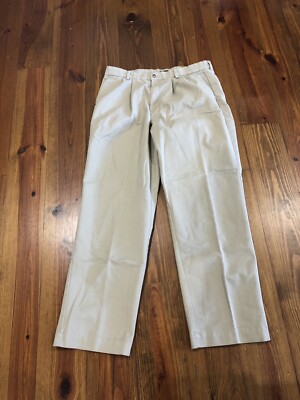 Men's Docker s Premium Stretch Waistband Tag-It 36x34 Khaki Pants