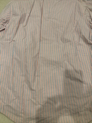 Izod Button Down Dress Shirt Lot Medium / Large Salmon Pink 15 & 16 1/2 - Picture 16 of 19