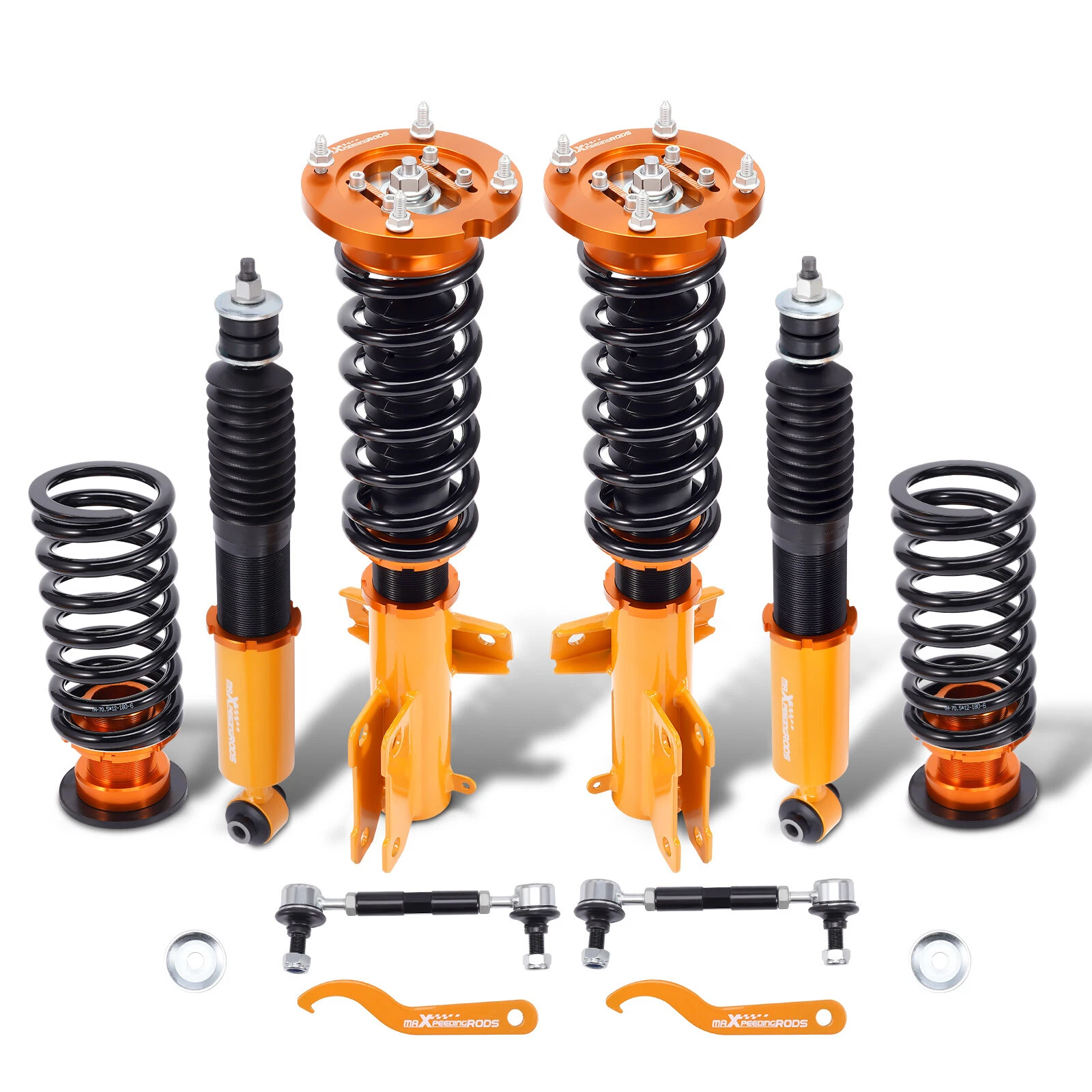 Coilovers Suspension Set For Ford Mustang 2005-2014 Adj. Height Struts Shocks Review