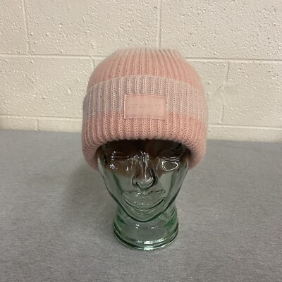 H&m Beanie Myntra H M Women Brown Solid Ribbed Knitted Beanie