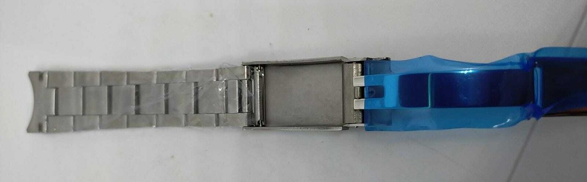 Bracelet Oyster 20 Mm Acier Inoxydable - Compatible Rolex - Fermoir Flip-Lock - Neuf