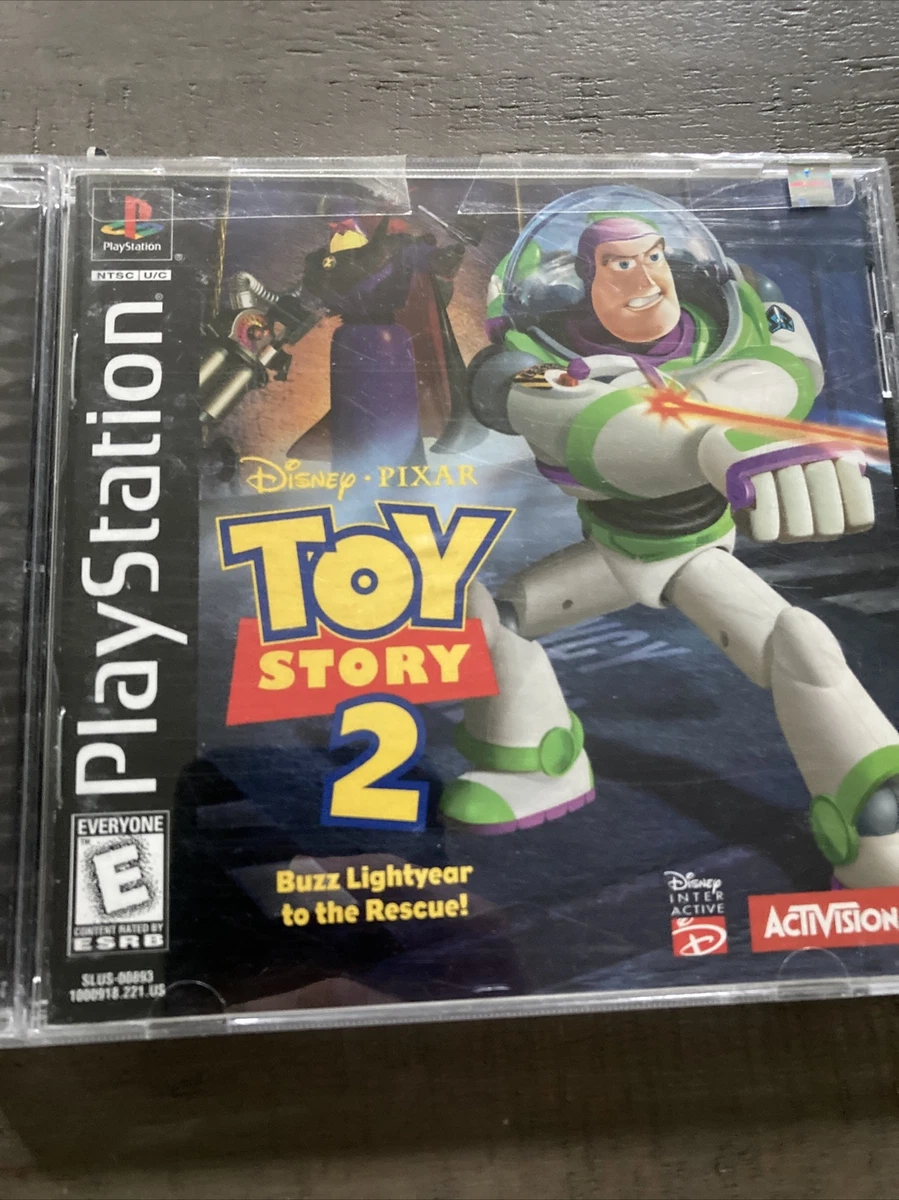 Toy story 2 buzz sale lightyear to the rescue ps1