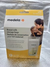 Medela Breast Milk Storage Bagz 6oz 180ml 50 Count Storing Bags Breastfeeding