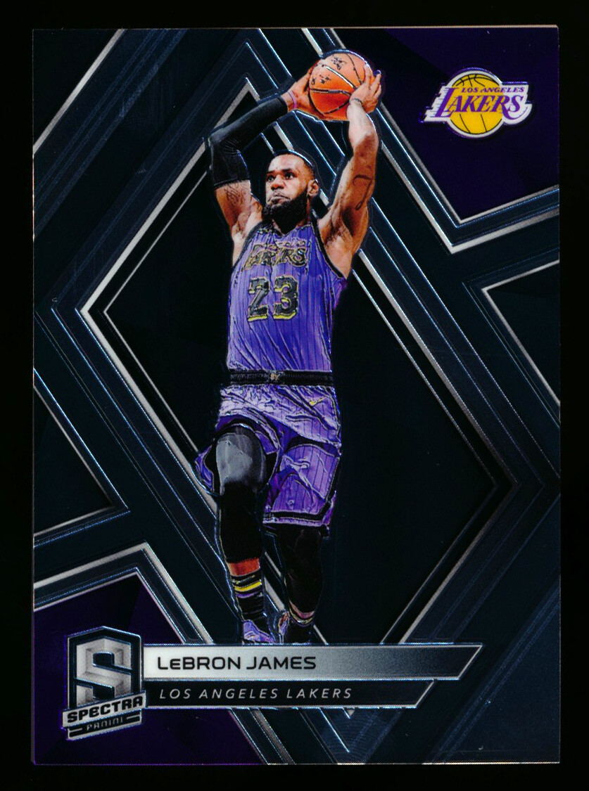 2018-19 PANINI SPECTRA #7 LEBRON JAMES LOS ANGELES LAKERS BASE SP #174/175!