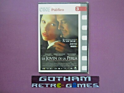 La joven de la perla Pelicula DVD nueva precintada formato Slim