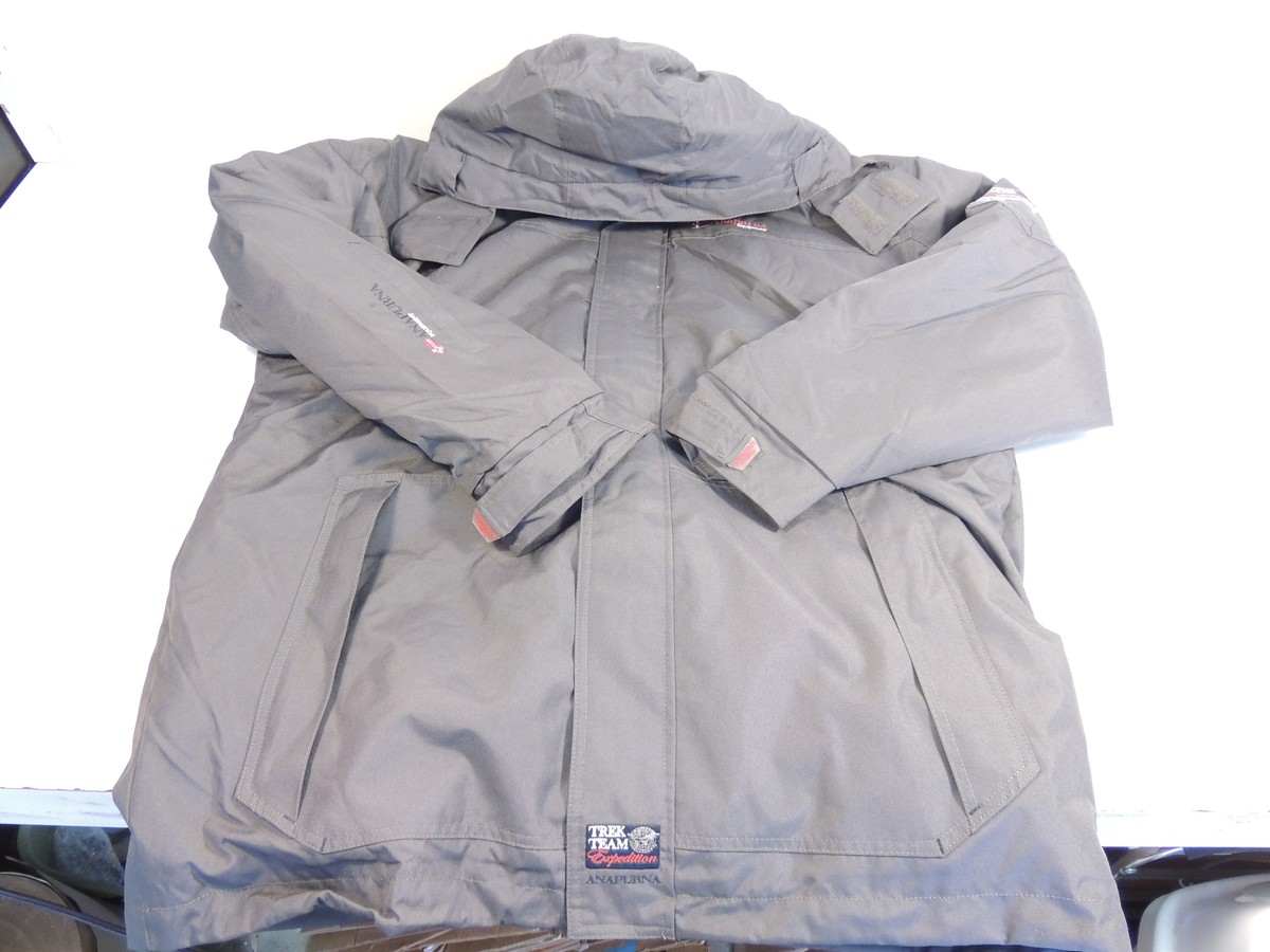 Manteau hiver veste homme Anapurna Equipment taille XL gris