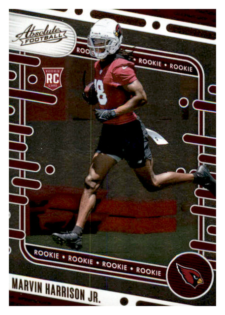 2024 Panini Absolute - Rookies Marvin Harrison Jr. #104 (RC) ARIZONA CARDINALS