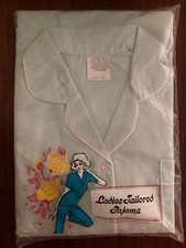 Vintage JC Penney Classic 2-pc Pale Green Pajama Set Women's 36 NOS