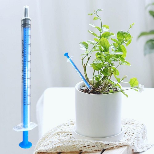 `10Pcs 1ML Nutrient Measuring Plastic Disposable Syringe Functional ✧