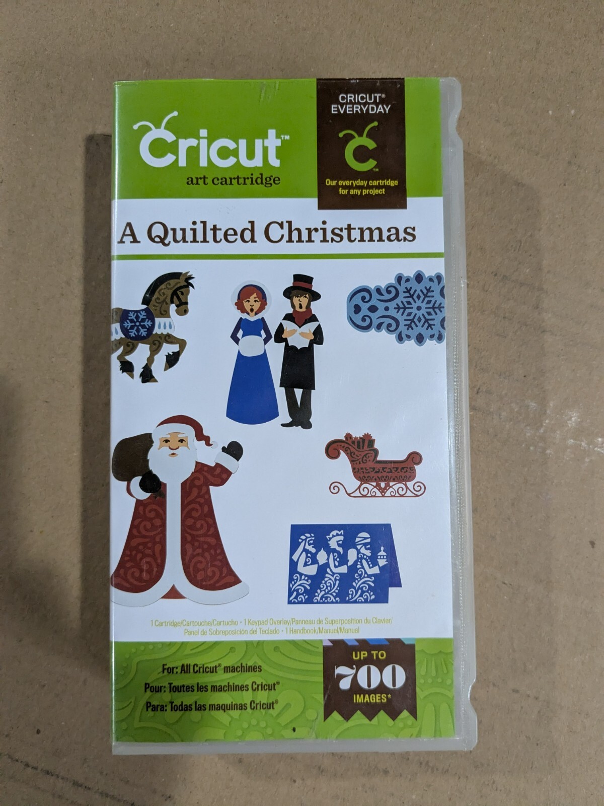 Cricut A Quilted Christmas Cartridge - Complete - Link Status Unknown