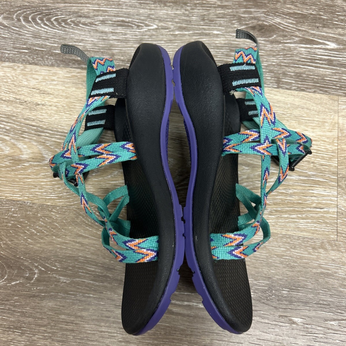 チャコ　mint Chaco ZX1 Strappy EcoTread Sport Sandals Tribal Mint Leaf
