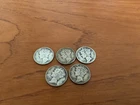 Mercury dime lot 1936, 1943, 1943s, 1944, 1945s circulated  C