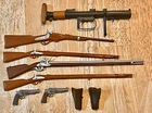 VINTAGE GI JOE/12" ACTION FIGURE ACCESSORIES/RIFLES/PISTOLS +++, 99 CENTS START!