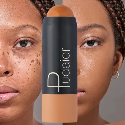 Waterproof 2 in 1 Foundation & Concealer Stick Long Wear Full Coverage Makeup