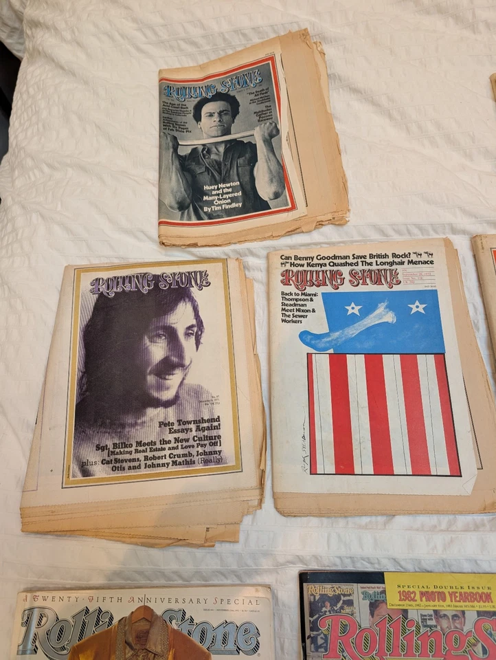 Rolling Stone Magazine 1969, 1970s, 1980's Lot of 10 Issues - Image 2 of 4