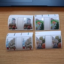 GB 1985 Royal Mail 350 Years Set MNH Gutter Margin SG1290-1293 Combine PostageA