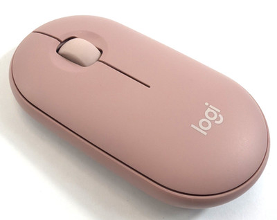 Logitech Pebble Mouse 2 M350s Kabellose Maus Bluetooth Wireless Rosa 1000dpi