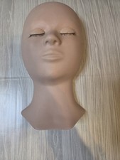 Eyelash Extension Training Kit   Practice Mannequin Head, Lashes, Tape And More