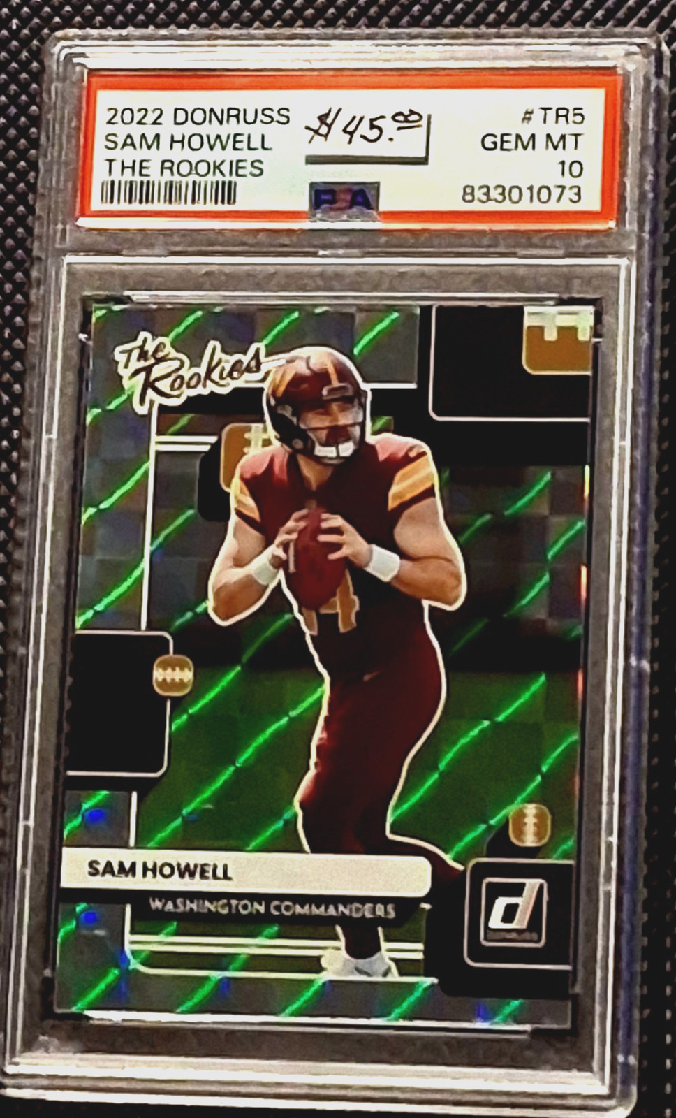 Sam Howell Panini Donruss the Rookies #TR5 Base