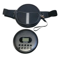 ARAFUNA Portable CD Player with Dual Stereo Speakers With Bonus Fanny Case