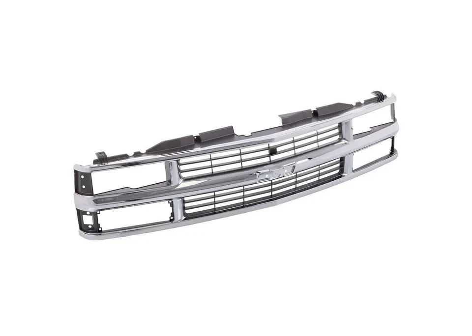 Front Grille Chrome & Headlight Assembly Kit For 1994-1999 Chevrolet C/K Series — 第 4/4 张图片