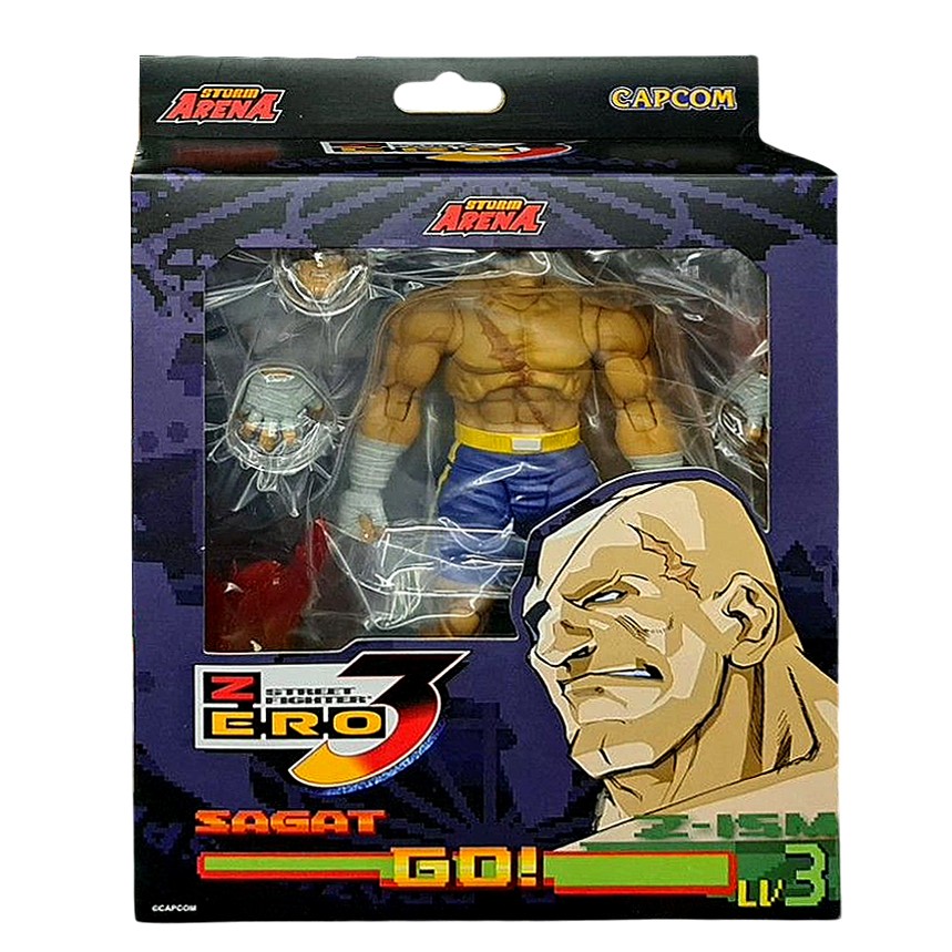 Storm CollectiblesストリートファイターII サガット 1/12 Storm Arena Collectibles 1/12 Sagat Action Figure (Street Fighter