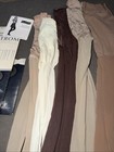 Evan Picone  Nordstrom  Pantyhose Lot of 5   Coffee Beige Crème Crafts Cutters — photo 6