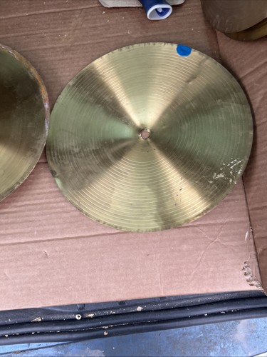 Jedna para talerzy 12" mini hi kapelusz . 12 Hi Hat. Świetny na busking. Darmowa przesyłka. - Zdjęcie 5 z 17