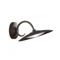 Led Wandaussenleuchte 7,5W Schwarz Silber Schutzart IP44